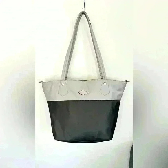 MZ Wallace Large‎ Soho Travel Tote Two Tone Grey - Picture 2 of 12